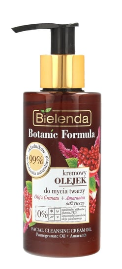 Bielenda, Botanic Formula, kremowy olejek odżywczy do mycia twarzy Olej z Granatu+Amarantus, 140 ml Bielenda