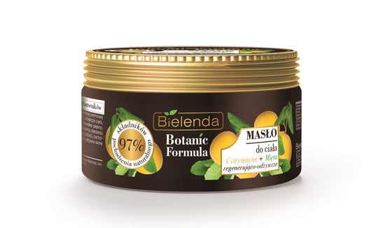 Bielenda, Botanic Formula, masło do ciała Cytrynowiec+Mięta, 250 ml Bielenda