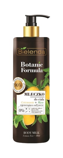 Bielenda, Botanic Formula, mleczko do ciała Cytrynowiec+Mięta, 400 ml Bielenda