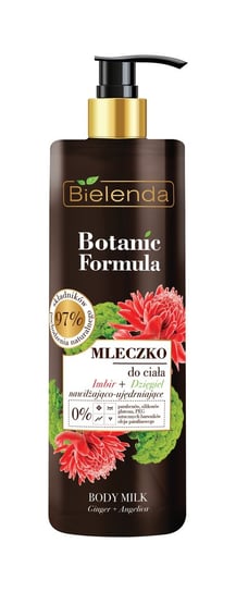 Bielenda, Botanic Formula, mleczko do ciała Imbir+Dzięgiel, 400 ml Bielenda