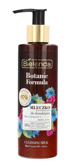 Bielenda, Botanic Formula, mleczko do demakijażu przeciwzmarszczkowe Olej z Czarnuszki+Czystek, 200 ml Bielenda
