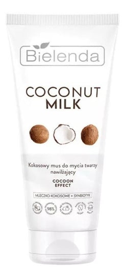 Bielenda, Coconut Milk, Kokosowy mus do mycia twarzy, 135 g Bielenda