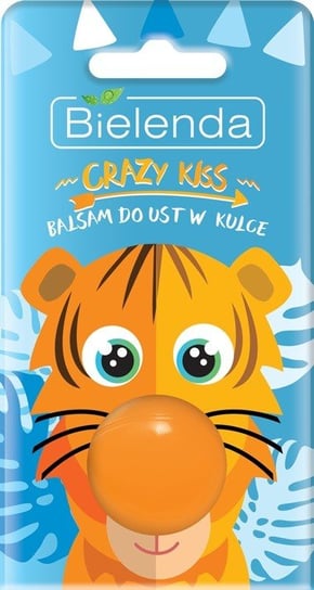 Bielenda, Crazy Kiss, balsam do ust w kulce Tygrys, 8,5 g Bielenda