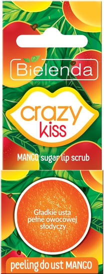 Bielenda, Crazy Kiss, peeling do ust Mango, 15 g Bielenda
