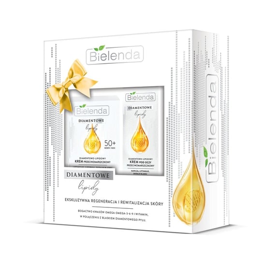 Bielenda, Diamentowe Lipidy 50+, zestaw prezentowy kosmetyków do pielęgnacji, 2 szt. Bielenda