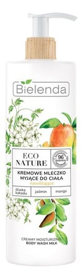 Bielenda Eco Nature Kremowe Mleczko myjące do ciała nawilżające - Śliwka Kakadu & Jaśmin & Mango 400ml Bielenda