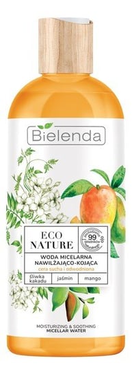 Bielenda Eco Nature Woda micelarna nawilżająco-kojąca - Śliwka Kakadu & Jaśmin & Mango 500ml Bielenda