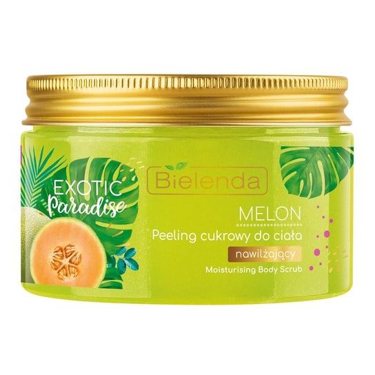 Bielenda, Exotic Paradise, nawilżający peeling cukrowy do ciała Melon, 350 g Bielenda