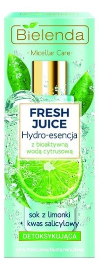Bielenda, Fresh Juice, detoksykująca hydro-esencja do pielęgnacji twarzy Limonka, 110 ml Bielenda
