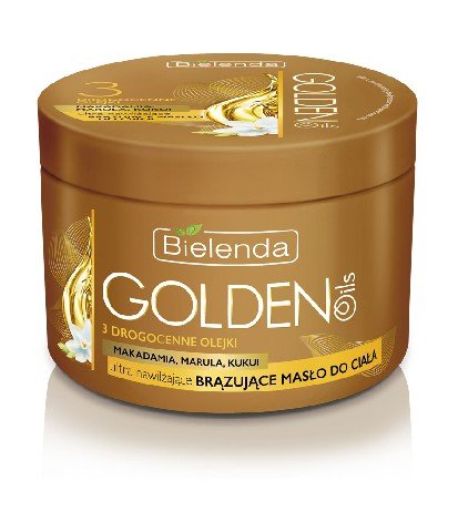 Bielenda, Golden Oils, brązujące masło do ciała, 200 ml Bielenda