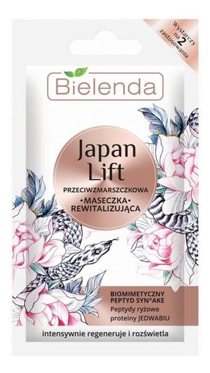 Bielenda, Japan Lift, przeciwzmarszczkowa maseczka rewitalizująca do twarzy, 8 g Bielenda