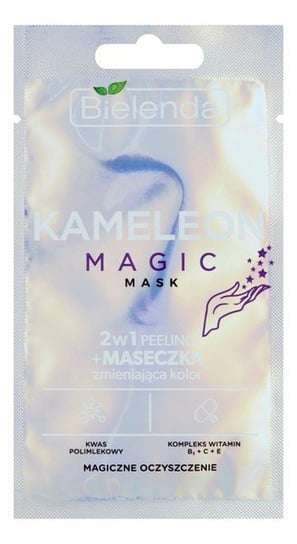 Bielenda Kameleon Magic Mask 2w1 peeling + maseczka zmieniająca kolor 8g Bielenda
