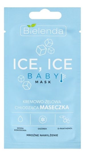 Bielenda Kremowo-żelowa maseczka chłodząca Ice Ice Baby 8g Bielenda