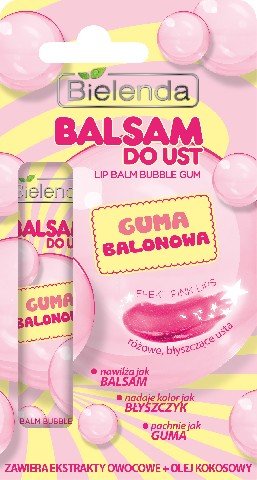 Bielenda, Lip Expert, balsam do ust Guma Balonowa, 10 g Bielenda