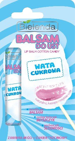 Bielenda, Lip Expert, balsam do ust Wata Cukrowa, 10 g Bielenda