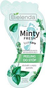 Bielenda, Minty Fresh Foot Care, peeling do stóp odświeżająco-wygładzający, 10 ml Bielenda