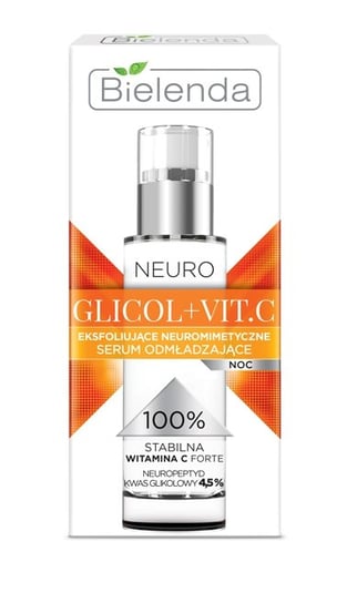 Bielenda, Neuro Glicol + Vit. C, serum odmładzające neuromimetyczne, 30 ml Bielenda