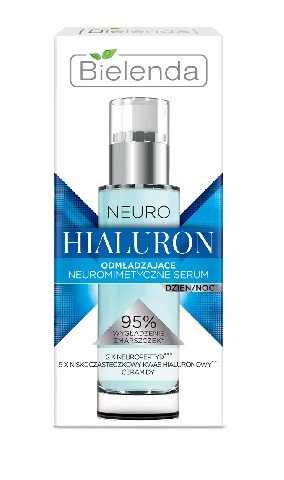 Bielenda, Neuro Hialuron, serum neuromimetyczne odmładzające na dzień i noc, 30 ml Bielenda