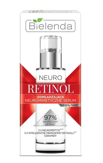Bielenda, Neuro Retinol, serum odmładzające neuromimetyczne, 30 ml Bielenda