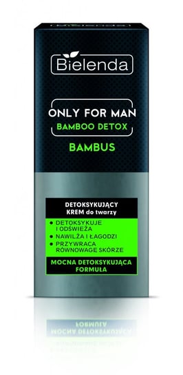 Bielenda, Only For Men, Bamboo Detox Bambus detoksykujący krem do twarzy, 50 ml Bielenda