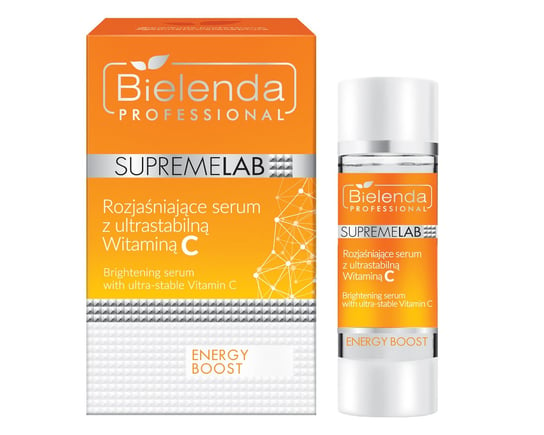 Bielenda Professional, Is Supremelab Energy Boost 4% Rozjaśniające Serum Z Ultrastabilną Witaminą C, 15 Ml Bielenda