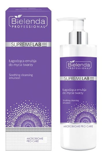 Bielenda Professional Supremelab Microbiome Pro Care Łagodząca emulsja do mycia twarzy 160g Bielenda