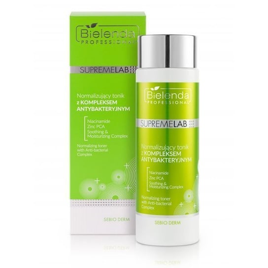 Bielenda, Professional SupremeLab, Tonik do twarzy z Kompleksem Antybakteryjnym, 200 ml Bielenda Professional