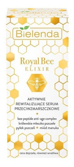 Bielenda, Royal Bee Elixir Aktywnie Rewitalizujące Serum Przeciwzmarszczkowe, 30ml Bielenda