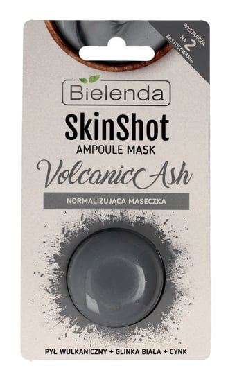 Bielenda, Skin Shot, maseczka normalizująca na twarz Volcanic Ash, 8 g Bielenda