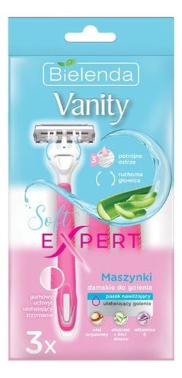Bielenda Vanity Soft Expert Maszynki do golenia damskie 1op. 3 szt. Bielenda