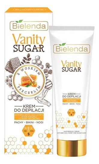 Bielenda Vanity Sugar Cukrowy krem do depilacji - bikini, pachy, nogi 100ml Bielenda