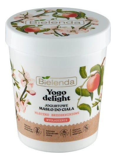 Bielenda Yogo Delight Jogurtowe Masło do ciała wygładzające z mleczkiem brzoskwiniowym 200ml Bielenda