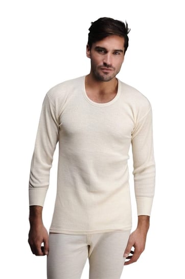 Bielizna - Koszulka z długim rękawem (100% wełny Merino) L (48-52) Woolona
