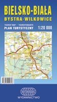 Bielsko-Biała Bystra Wilkowice 1:20000 Plan Turystyczny Wydawnictwo Witański