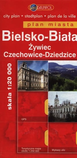 Bielsko-Biała. Plan miasta 1:20 000 Opracowanie zbiorowe