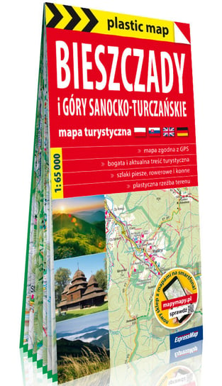 Bieszczady i Góry Sanocko-Turczańskie. Mapa turystyczna 1:65 000 Opracowanie zbiorowe