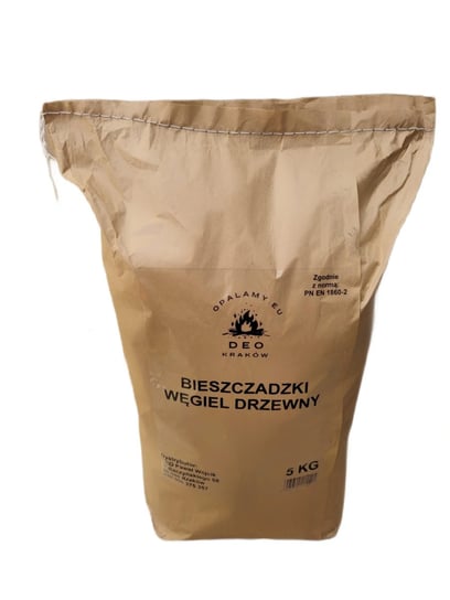 Bieszczadzki Węgiel Drzewny Na Grilla 5 Kg Inna marka