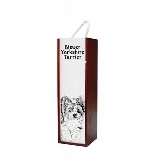 Biewer Yorkshire Terrier Pudełko na wino z grafiką Inna marka
