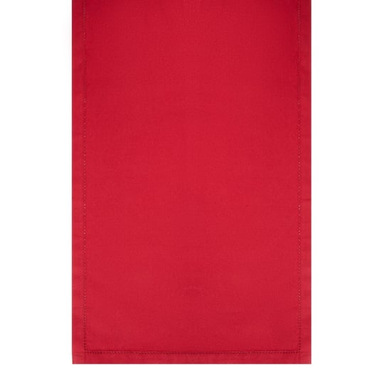 Bieżnik FARRE czerwony z dekoracyjną lamówką 40x160 cm HOMLA Homla