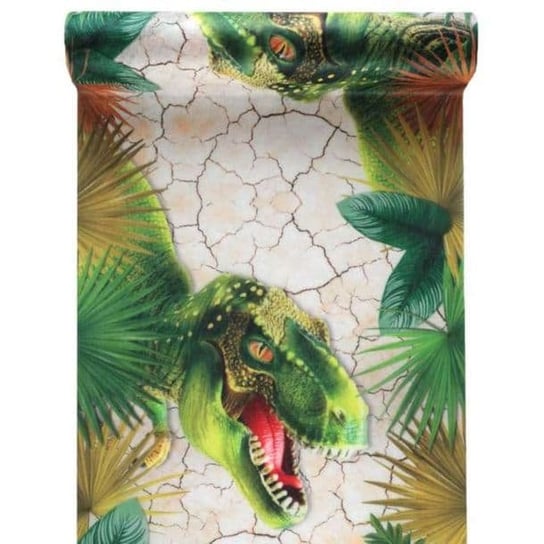 Bieżnik Flizelinowy Dinozaury, 30X500 cm SANTEX
