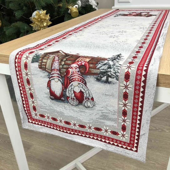 Bieżnik na stół Snowfall 35*100 cm textile4home