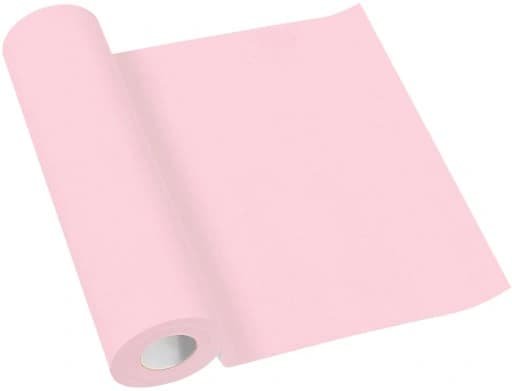 Bieżnik papierowy różowy jasny Airlaid, 0,4 x 24m PAW
