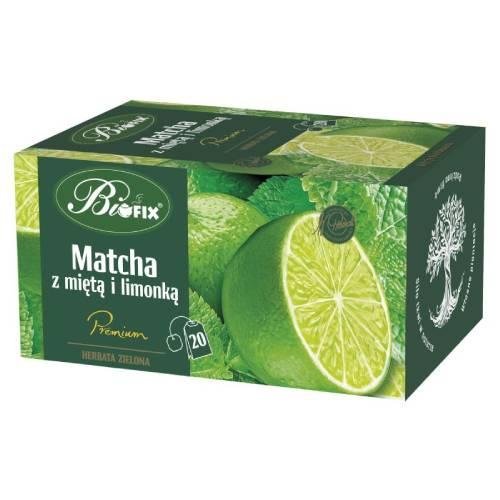 Bifix Herbata Matcha Z Miętą I Limonką, 20X2G Bifix