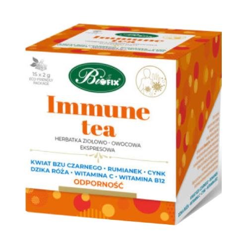 BiFix Herbatka ziołowo-owocowa Immune Tea, 15x2g Bifix