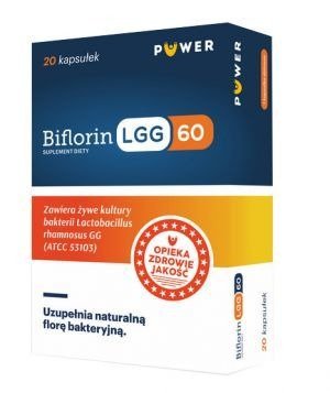 Biflorin, LGG60, suplement diety, 20 kapsułek Biflorin