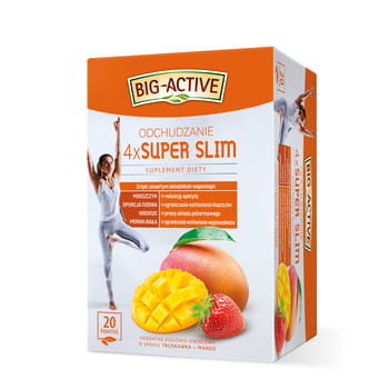 Big-Active, Superslim Odchudzanie., Suplement Diety, 20 Torebek X 2G, 40G Inne