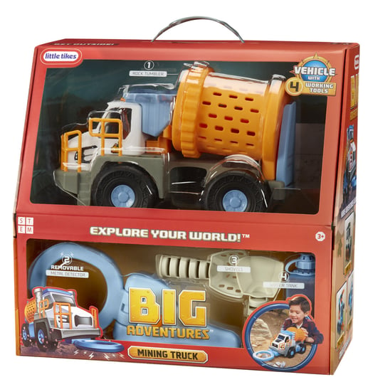 Big Adventures™ Metal Detector Mining Truck Little Tikes