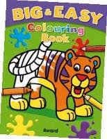 Big and Easy Coloring Book - Tiger Hewett Angela