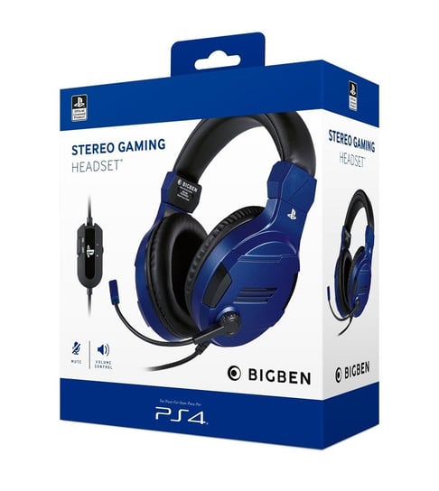 BIG BEN PS5/PS4 Słuchawki do konsoli - niebieskie Big Ben