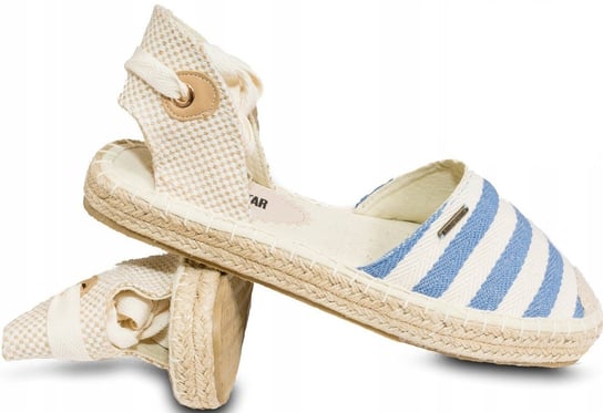 BIG STAR AA274687 SANDAŁY espadryl wiązane R39 Big Star Shoes